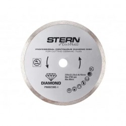 Disc diamantat continuu profesional 230 mm taiere gresie faianta