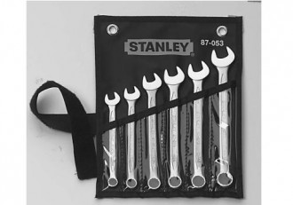 Set chei combinate, 6 piese, 10-17 mm   Stanley