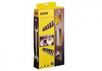 Set chei fixe, 8 piese, 6-22 mm Stanley